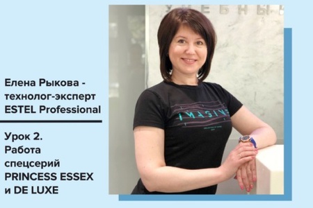 КОЛОРИСТИКА: Работа спецсерий PRINCESS ESSEX и DE LUXE. Самостоятельная работа корректора 0/00А